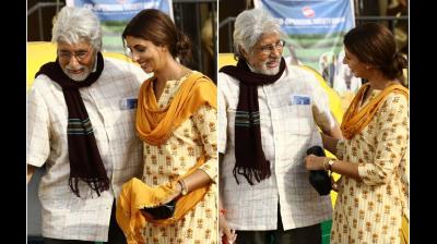 Shweta Bachchan Nanda Makes her Acting Debut with Big B Amitabh Bachchan