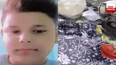 Parents' only minor son died in a road accident