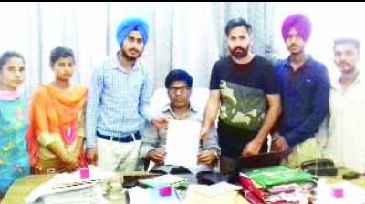 PSU submited letter to Deputy Commisioner