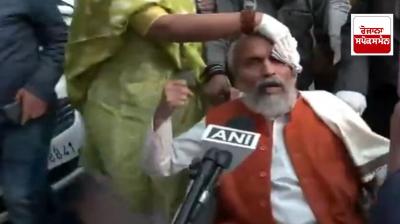BJP MP Sarangi: BJP MP Sarangi's big allegation, 'Rahul Gandhi pushed me in Parliament, due to which I got injured on my head'