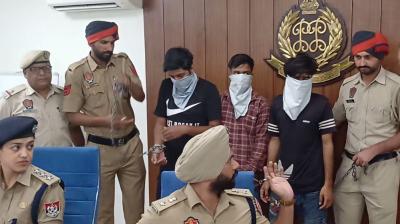 ਪੁਲਿਸ ਵਲੋਂ ਕਾਬੂ ਕੀਤੇ ਆਰੋਪੀ 