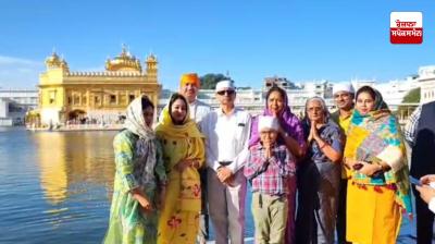 Supreme Court Judges Justice Sahi and Justice Daya Chaudhary paid obeisance at Sachkhand Sri Darbar Sahib