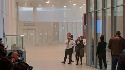 Fire at the Pearson Airport