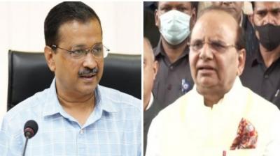 Arvind Kejriwal, V K Saxena