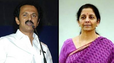 MK Stalin and Defence Minister Nirmala Sitaraman