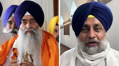 The Jathedar's decision will be a test while sentencing Sukhbir Singh Badal