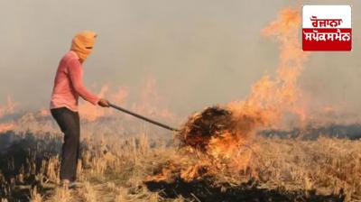 26 new cases of stubble burning registered in Punjab