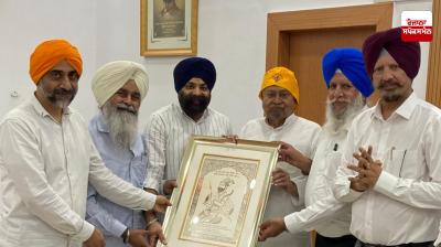 Takht Patna Sahib Committee delegation meets Chief Minister Nitish Kumar