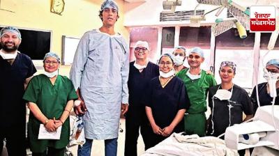 PGI Chandigarh: PGI operates on its tallest patient ever, 7.7 feet tall