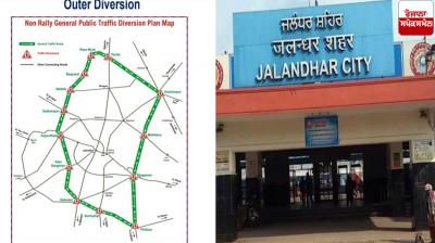 Jalandhar Traffic Divert News in punjabi 