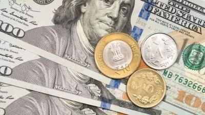  The rupee rose seven paise to 83.24 per dollar in early trade