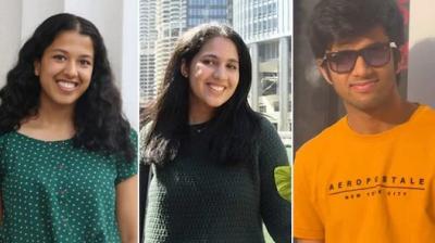 Three students of Indian origin lost their lives in a road accident in America