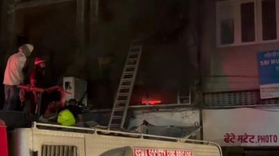  terrible fire broke out in painting shop