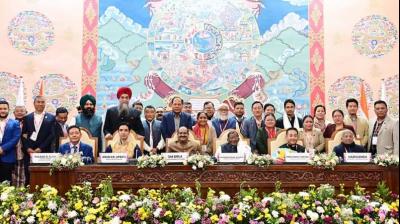 Sandhwan participated in 19th annual conference of the CPA India region Zone-III hled at Sikkim legislative assembly