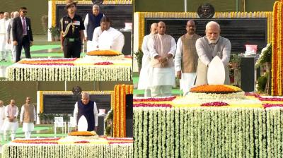 PM Modi, President Murmu, NDA leaders pay tribute to the former prime minister