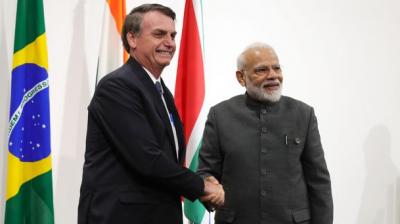 Brazil President with Modi