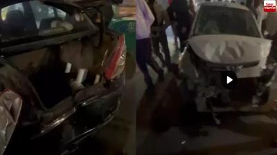 Former DGP Siddharth Chattopadhyay Son accident