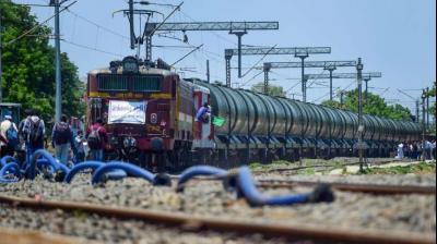 special train of water for Chennai