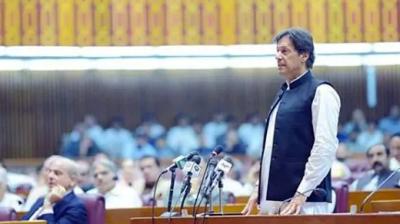 Pak pm imran khan says if india imposes war then will give befitting response tstp