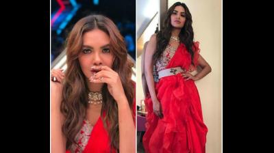Esha Gupta Shows a Very Bold Look by Wearing a Hot Dress
