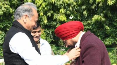 Ashok Gehlot, Charanjeet Channi 