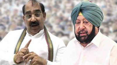 Ashwani Sharma, Captain Amarinder Singh