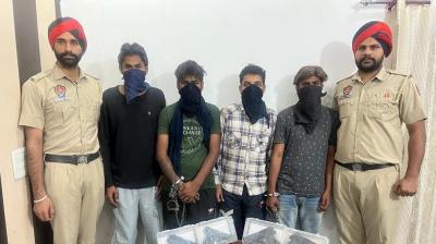 Two shooters arrested along with 4 persons who killed a shopkeeper in Tarn Taran, 4 pistols recovered