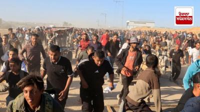 Israeli attack in Gaza : Israeli forces open fire on hundreds of people waiting for aid in Gaza