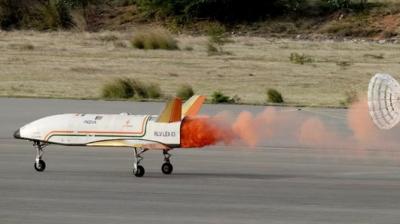  ISRO  successful landing of RLV 'Pushpak' for the third time