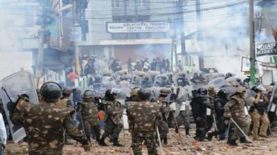 shillong security forces