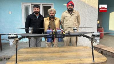 ਤਰਨਤਾਰਨ ਪੁਲਿਸ ਵਲੋਂ ਪਾਕਿਸਤਾਨ ਤੋਂ ਆਇਆ ਡਰੋਨ ਕੀਤਾ ਬਰਾਮਦ   