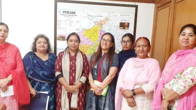 Dr. Baljit Kaur assures anganwadi Union to resolve their demands