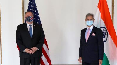 S Jaishankar Meet US Secretary Of State Mike Pompeo