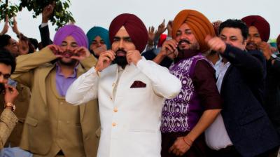 The first song of the movie "Gode Gode Cha 2" "Aj Na Bula Jattan Nu" has been released.