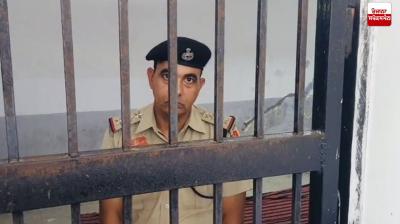 SHO Rajesh Kumar in Haryana locked up for an hour News