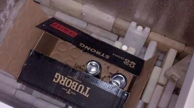 Cans of beer found in vaccine freezer of hospital, officials suspended