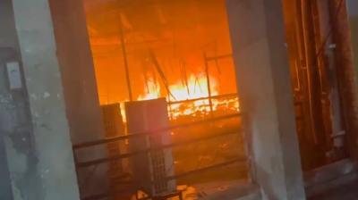 Punjab Haryana High Court Fire News in punjabi 