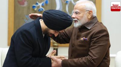 Punjabi singer Diljit Dosanjh met PM narendra Modi