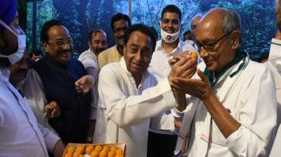 BJP’s Scindia and Solanki, Cong’s Digvijaya win in MP