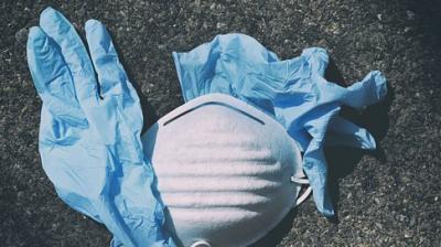 Garbage picks will not carry masks gloves and ppe kit vests