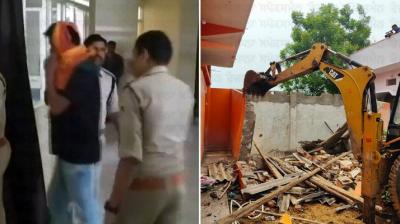 Bulldozer Demolishes Man's Home After He Urinates On Tribal Person