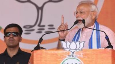 PM Modi slams Congress for recent Naxal attacks in Chhattisgarh