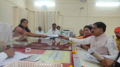 Smriti Irani files nomination from Amethi Lok Sabha seat