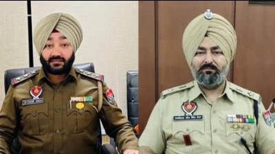 Cyber ​​Cell Inspector Jitinder Singh and DCP Jaskiranjit Singh Teja