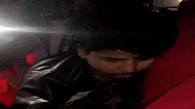 In Chandigarh, the youth was brutally beaten, tied with a belt and hung from a tree