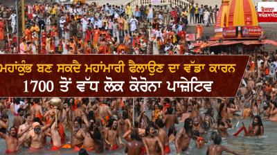  1,700 people corona positive