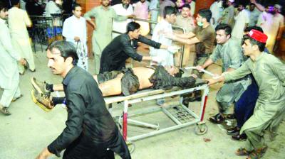 Suicide Attack During Pakistan's Rally