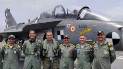 tejas lands on ins hansa india becomes sixth country to make such landing 