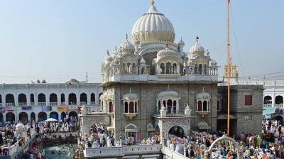 The pilgrims are limited to the Gurdwara in Panja Sahib