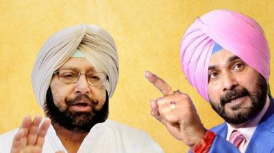 Captain Amarinder Singh, navjot Sidhu 
